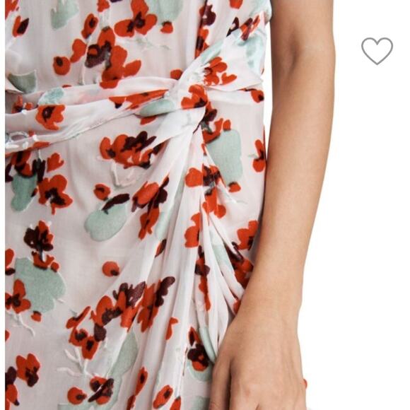 Rag & Bone Gigi Sleeveless Gathered Floral Dress - Picture 3 of 8